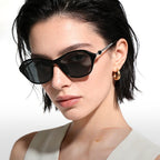 Beilvora Polarized Sunglasses for Men and Women TR90 Oval Frame UV400 Outdoor Eyewear