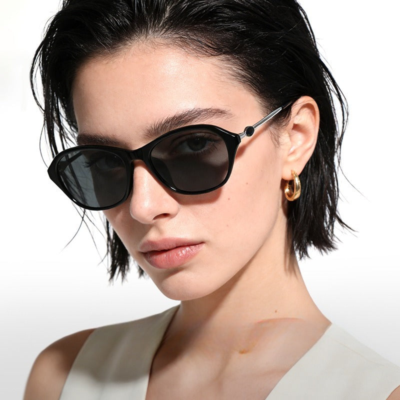 Beilvora Polarized Sunglasses for Men and Women TR90 Oval Frame UV400 Outdoor Eyewear