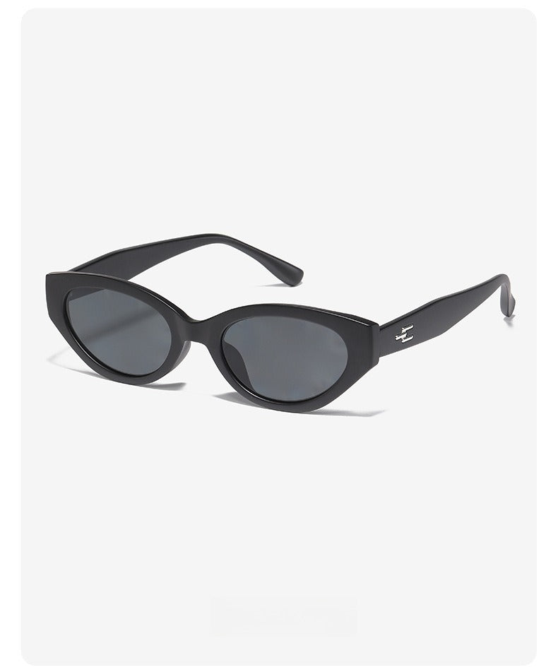 Beilvora Cat Eye Polarized Sunglasses Retro Slim Frame UV400 Eyewear