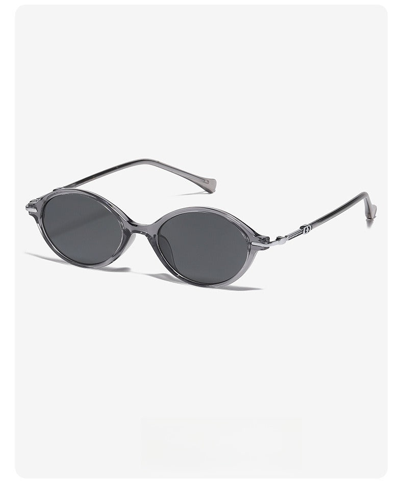 Beilvora Polarized Oval Sunglasses TR90 Metal Frame UV400 Eyewear