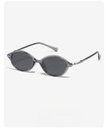 Beilvora Polarized Oval Sunglasses TR90 Metal Frame UV400 Eyewear