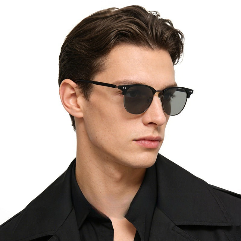 Beilvora Polarized Square Sunglasses TR Frame UV400 Eyewear