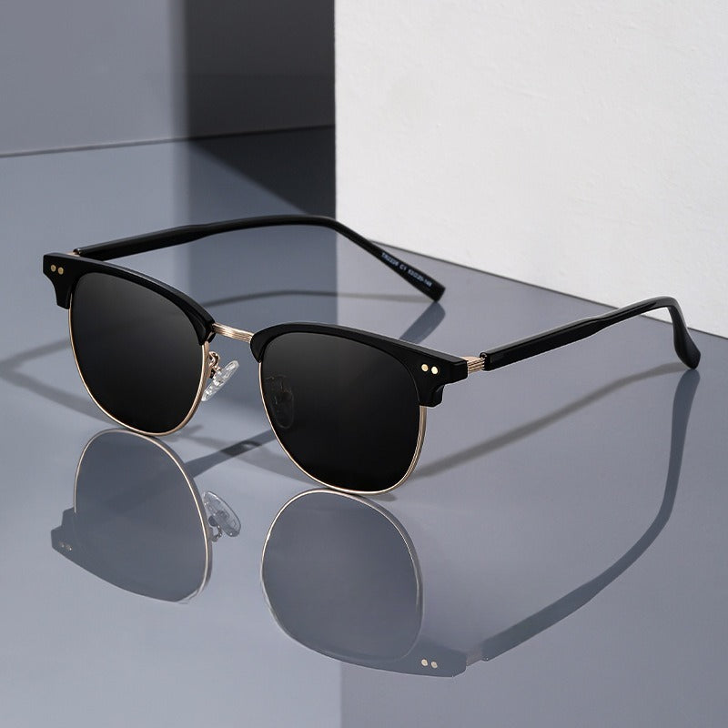 Beilvora Polarized Square Sunglasses TR Frame UV400 Eyewear