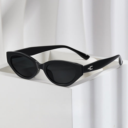 Beilvora Cat Eye Polarized Sunglasses Retro Slim Frame UV400 Eyewear