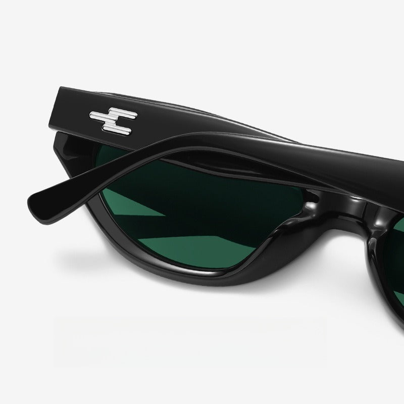 Beilvora Cat Eye Polarized Sunglasses Retro Slim Frame UV400 Eyewear