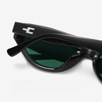 Beilvora Cat Eye Polarized Sunglasses Retro Slim Frame UV400 Eyewear