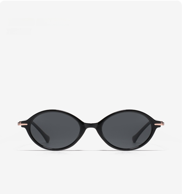 Beilvora Polarized Oval Sunglasses TR90 Metal Frame UV400 Eyewear