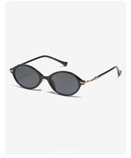 Beilvora Polarized Oval Sunglasses TR90 Metal Frame UV400 Eyewear