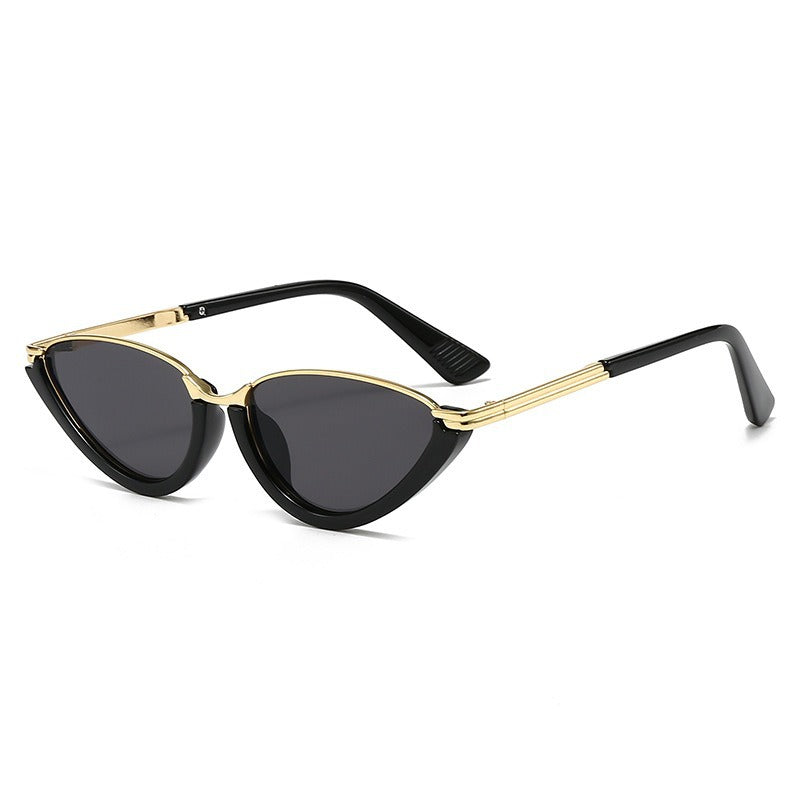 Beilvora Cat Eye Sunglasses Metal Frame UV400 Fashion Eyewear
